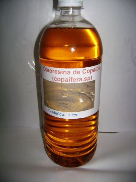 Oleoresina de copaíba- 1 litro