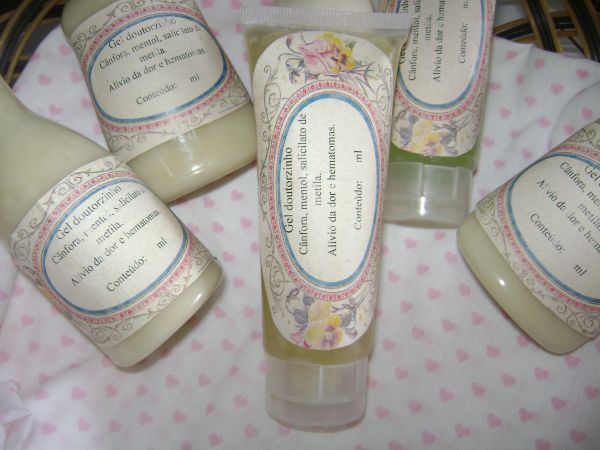 Gel de massagem para alívio ás dores corporais