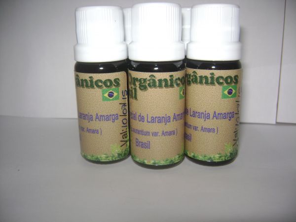 Óleo Essencial de Laranja Amarga- 5 frascos de 10 ml
